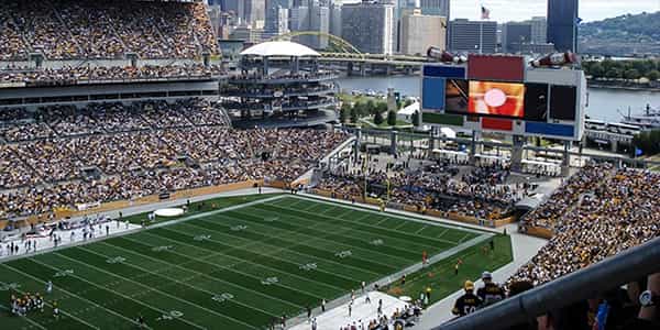 Image of Pittsburgh Steelers In Foxborough